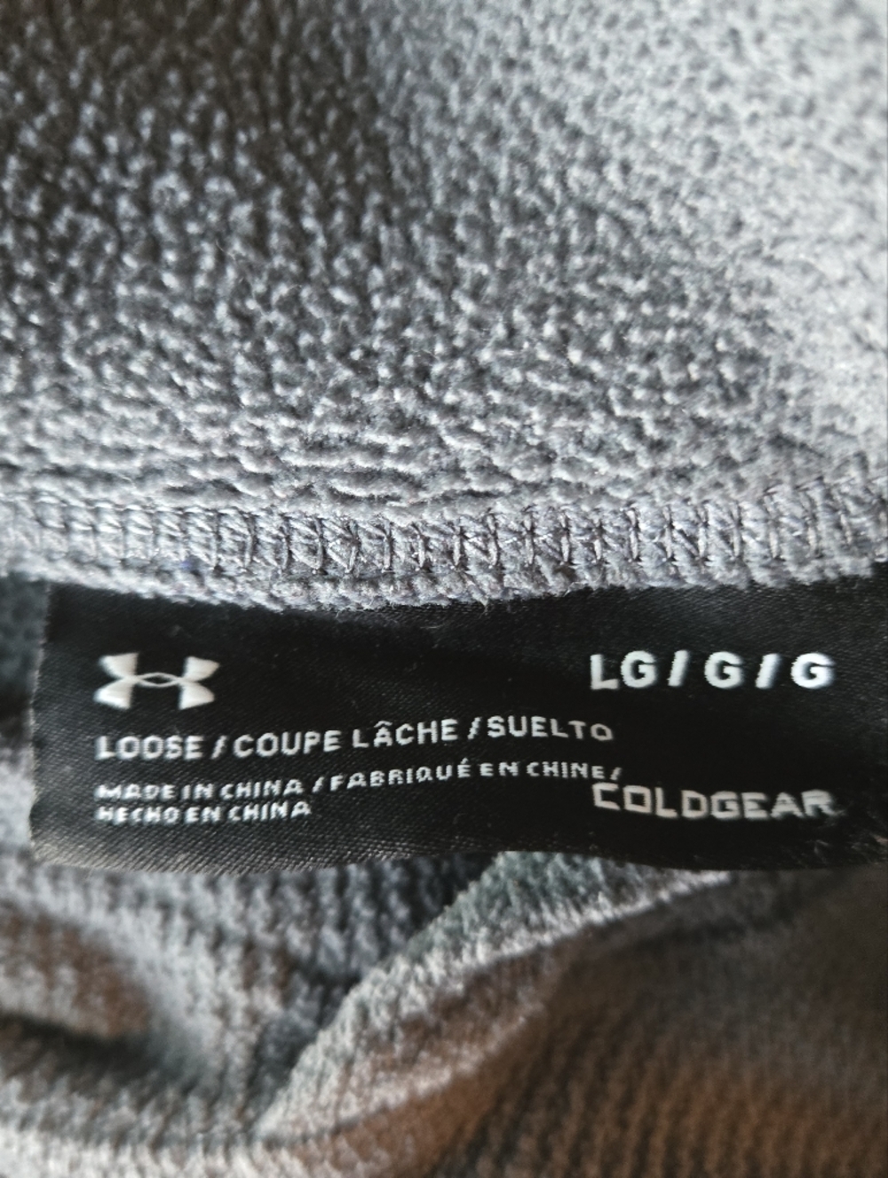 Under Armour Gray Hooded Pullover - Picture 3 of 3